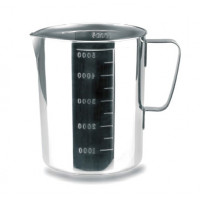 CARAFFA GRADUATA IN ACCIAIO...