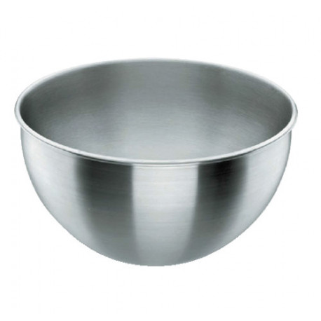 BACIA ESFÉRICA DE AÇO INOX. 26 cm 4...