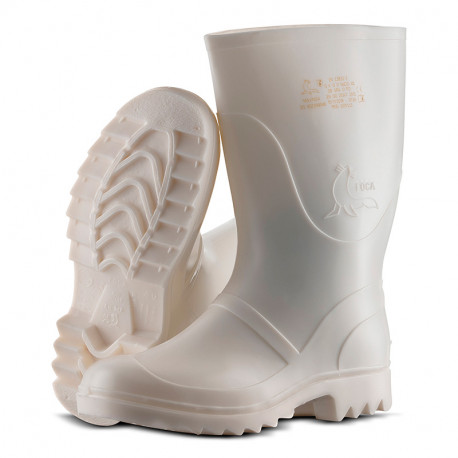 WEIßER STIEFEL HALBSTOCK FOCA MAVINSA