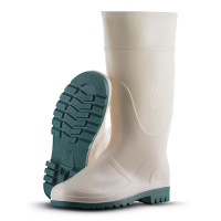 WEISS GRÜN STIEFEL REGEN...