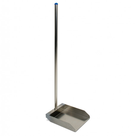 BACIA VERTICAL DE AÇO INOX.