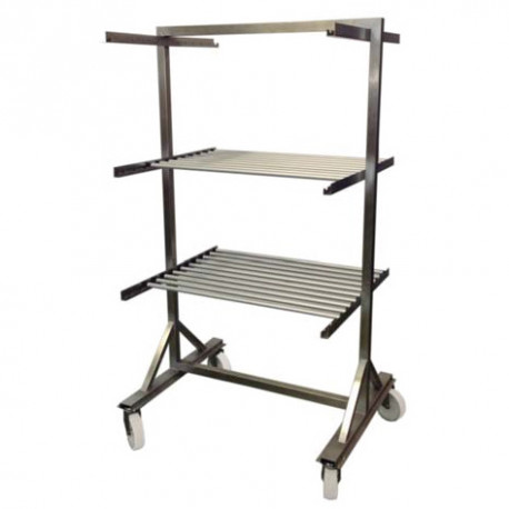CARRELLO PER APPENDERE CANNE 3 PIANI...