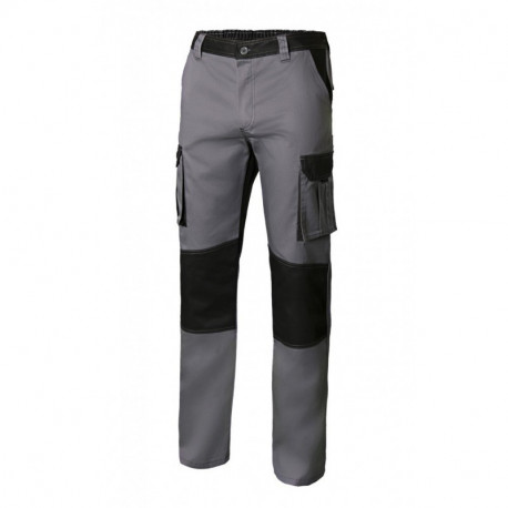 GRAY BLACK MULTI-POCKET TWO-TONE...