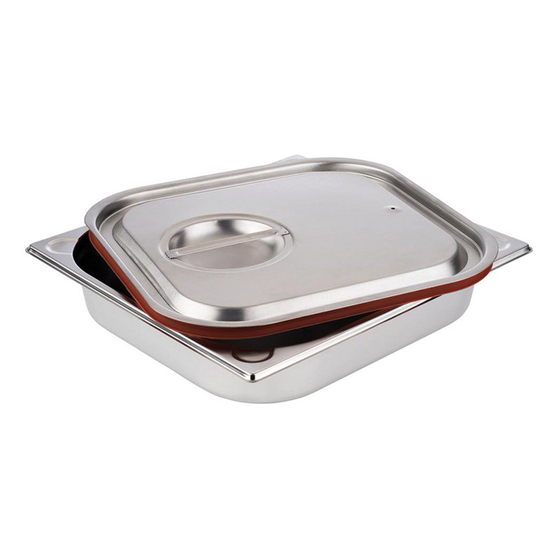 STAINLESS STEEL HERMETIC LID. GN 1/6...