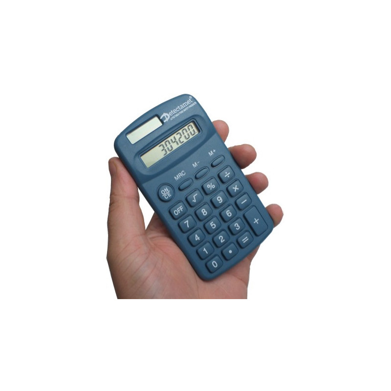 CALCULADORA DETECTABLE DE BOLSILLO