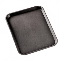 BLACK FASTFOOD TRAY...