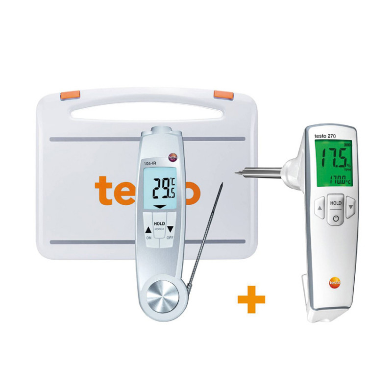 TESTO KOOKOLIE KWALITEITSMETING KIT