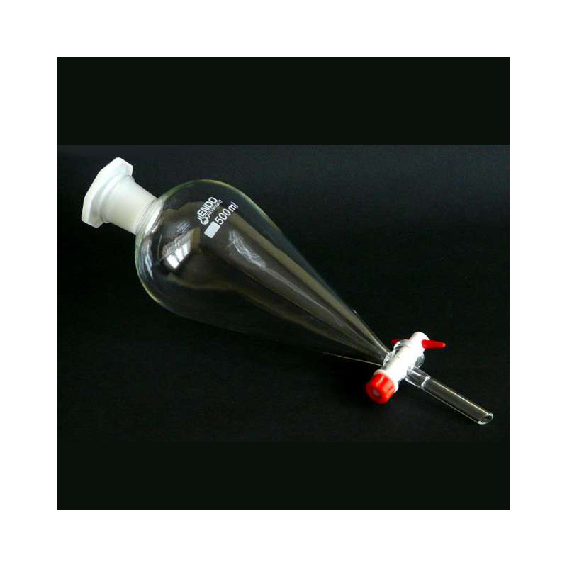 EMBUDO DECANTADOR 2 L CON LLAVE DE...