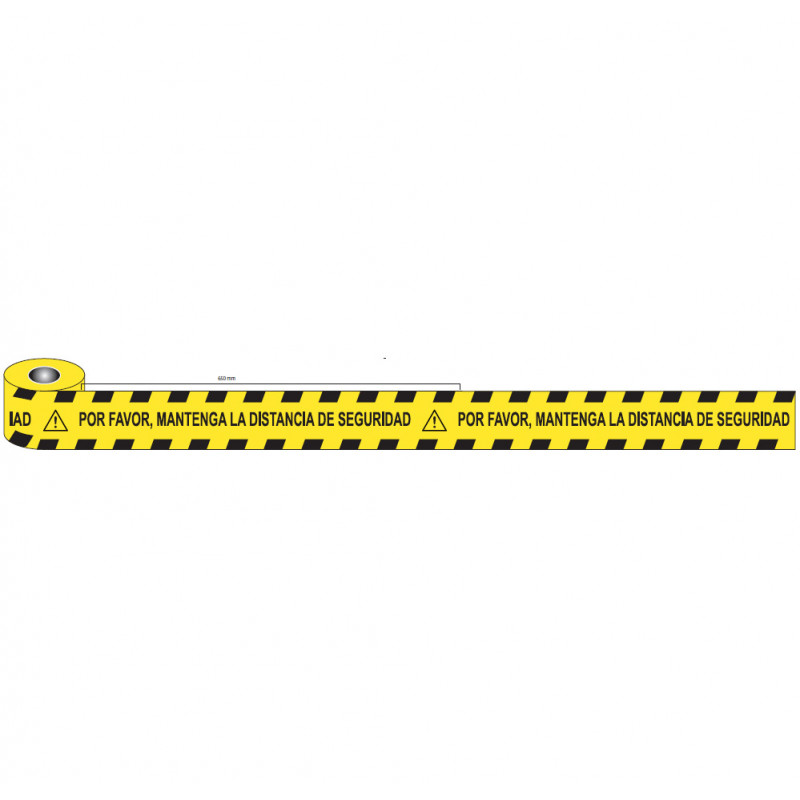 ROLL 100 m KEEP DISTANCE 10 cm. G200