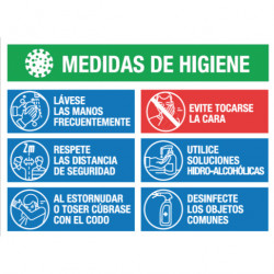 CARTEL PVC MEDIDAS DE...