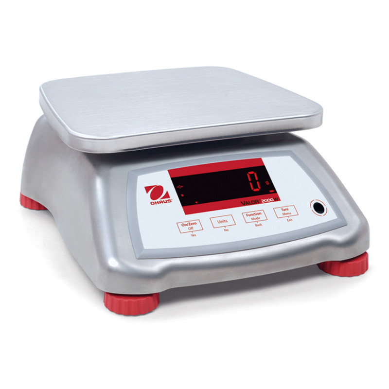 BASCULA INOX OHAUS VALOR 2000 6 Kg. 1...