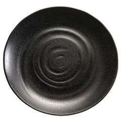 ASSIETTE NOIRE EN MELAMINE...