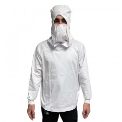 BLUSON BLANCO CON BURKA Y...