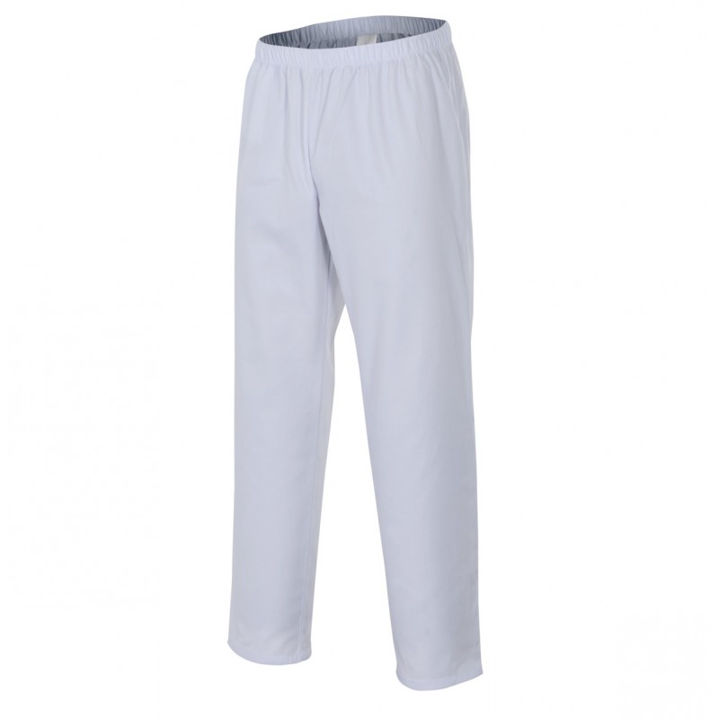PANTALÓ BÀSIC BLANC AMB GOMA A LA...