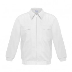 WEISSE TERGALJACKE MIT...