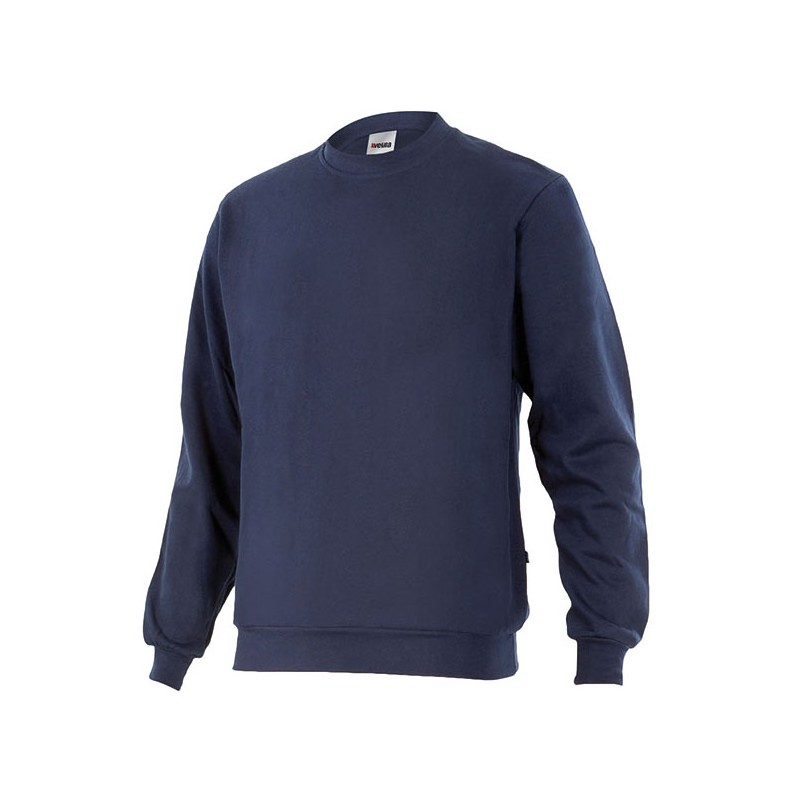 NAVY BLUE ROUND NECK SWEATSHIRT