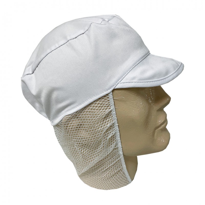 CAPPELLINO GONNA CON VISIERA SENZA RETE