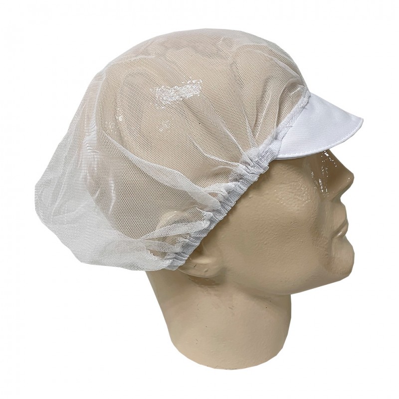 WITTE MESH-CAP MET VIZIER