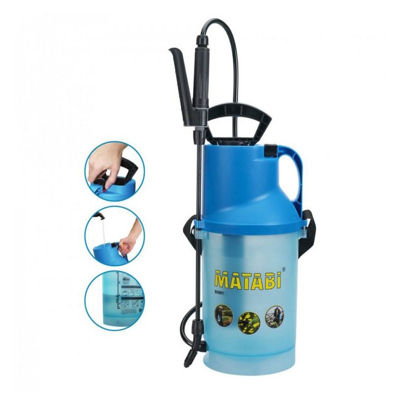 PULVERIZADOR MANUAL BAGA 5 3,5 LITROS