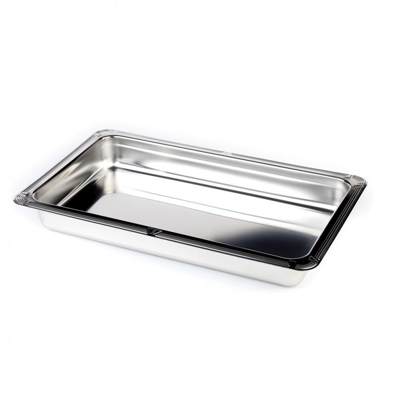 BANDEJA DE AÇO INOX GN 1/2 3,3 Lts.