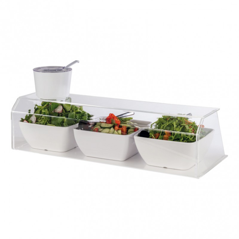 ESPOSITORE DA BANCO "L" 82,5x33x22,5 cm.