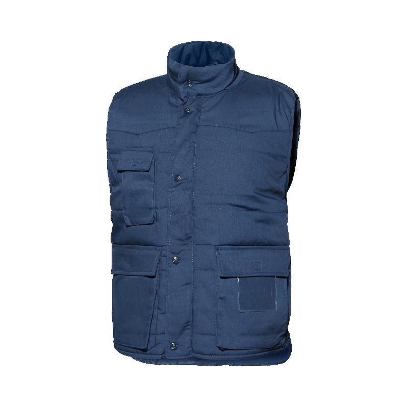 CHALECO AZUL MARINO NYLON MULTIBOLSILLOS