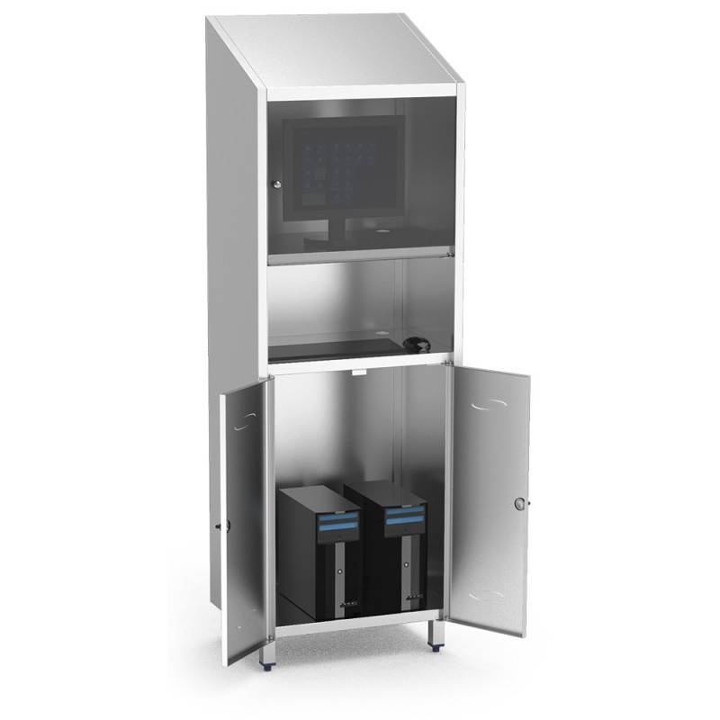 ORMAN ZA RAČUNALO INOX 2010x680x480 mm.
