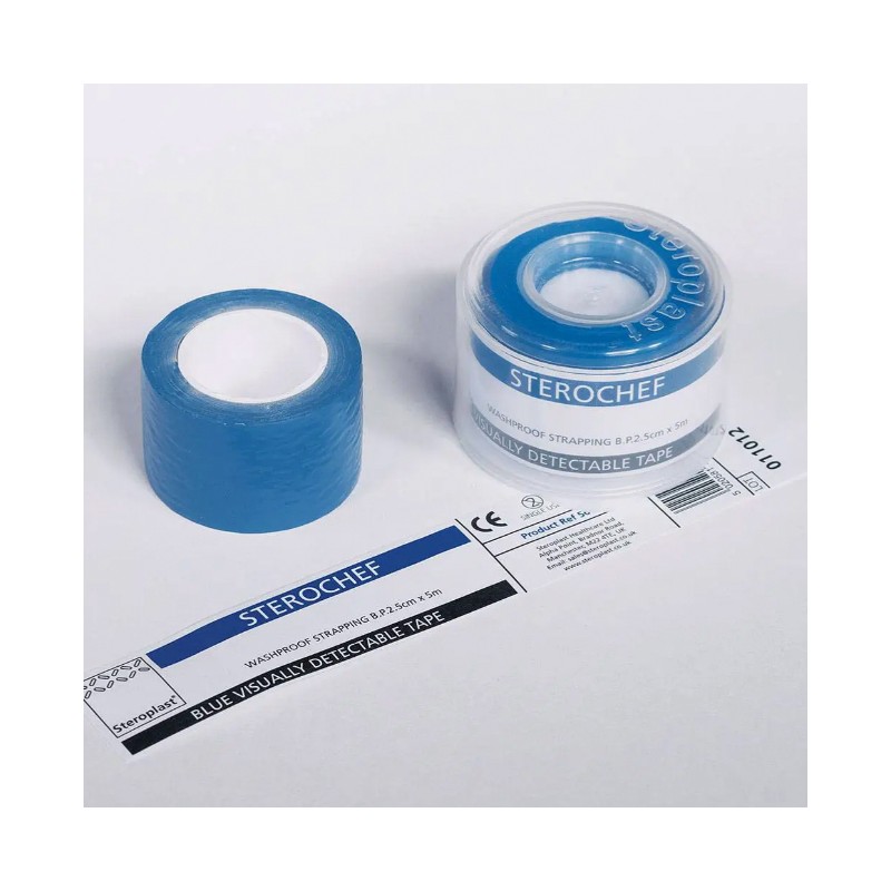 ROLLO ESPARADRAPO DETECTABLE 5 m x...