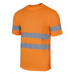 KURZARM-T-SHIRT AV ORANGE...
