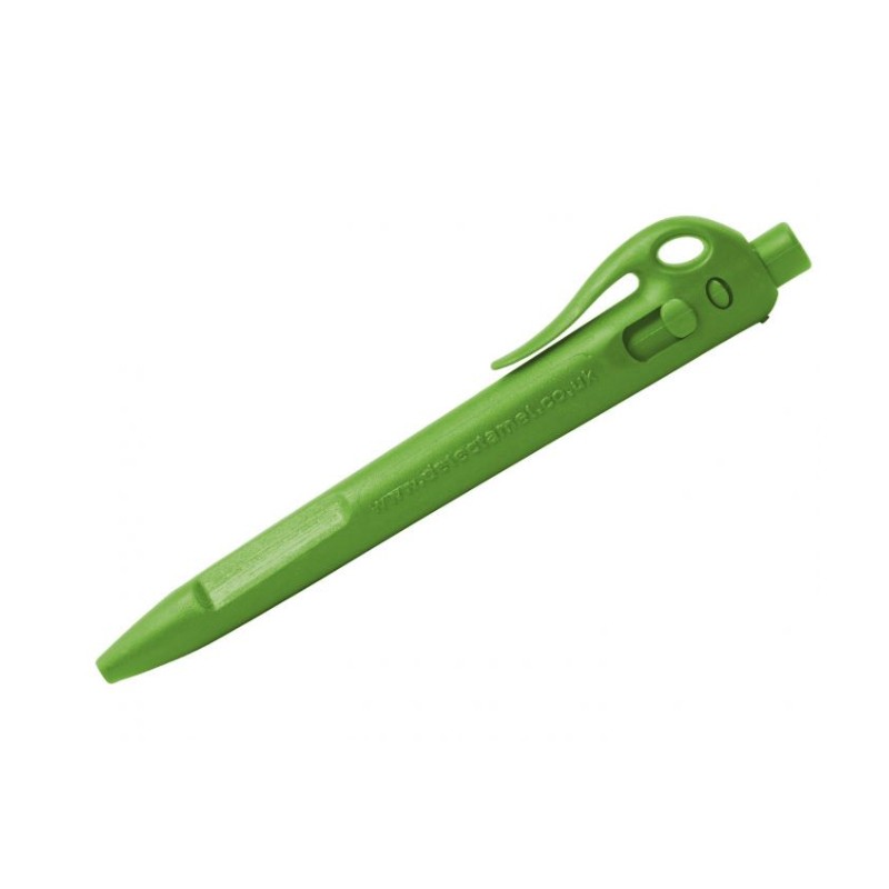 BOLIGRAF VERD DETECTABLE RETRACTIL