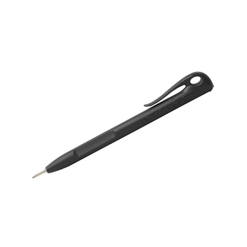 DETEKTIERBARER SCHWARZER STIFT EINTEILIG