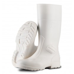 WEISSER STIEFEL MIT FOCA...