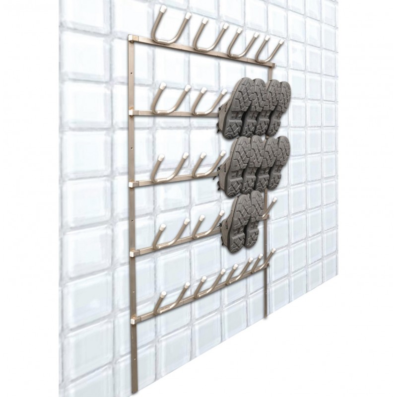 COLGADOR INOX. PARA ZAPATOS 20 PARES