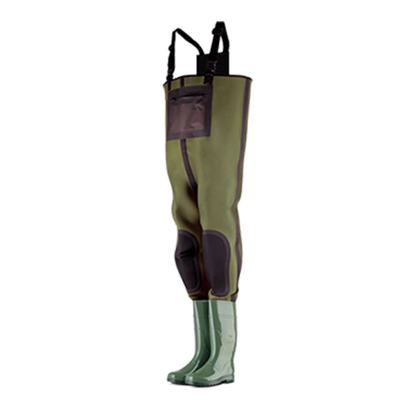 STIVALE IN NEOPRENE VERDE SENZA PVC