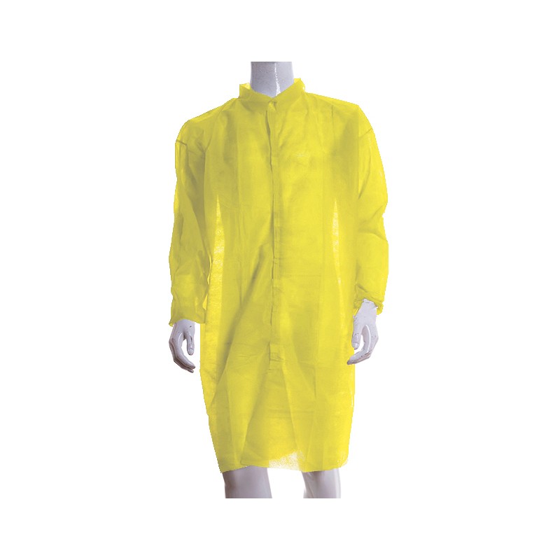 VESTE DE POLIPROPILENO AMARELO...