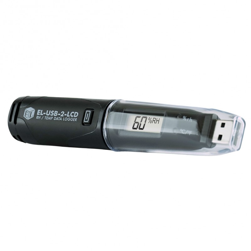 TEMPERATURLOGGER USB-2-LCD -35+80ºC
