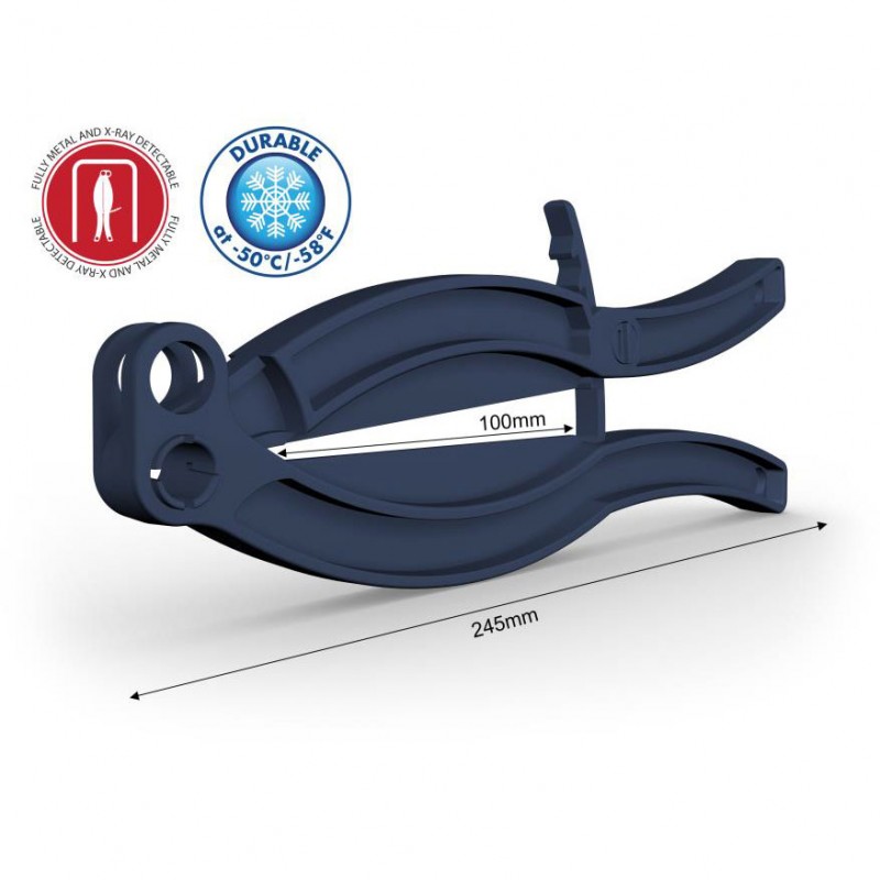 PINZA DETECTABLE PARA SACOS 245 mm