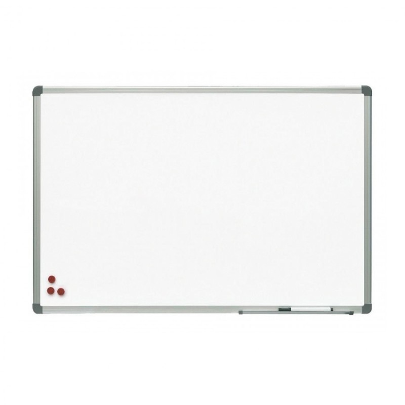 TABLEAU BLANC LAQUE CADRE ALUMINIUM...
