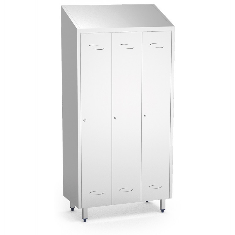 VESTIAIRE INOX 1 PORTE 4 CORPS...