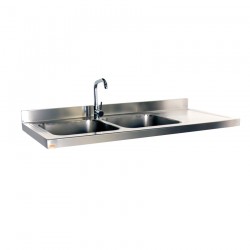 FREGADERO INOX 1E 1C...