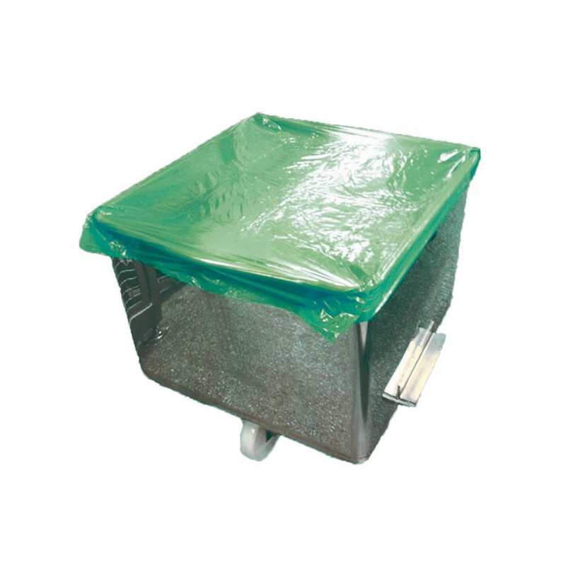BLUE HDPE COVERS 135x85 mm. GAUGE 70...