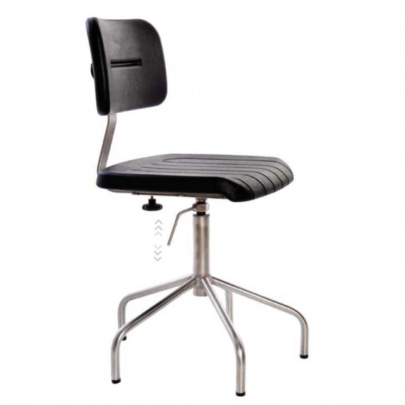 SILLA INOX REGULABLE 45-55 cm INOX-1