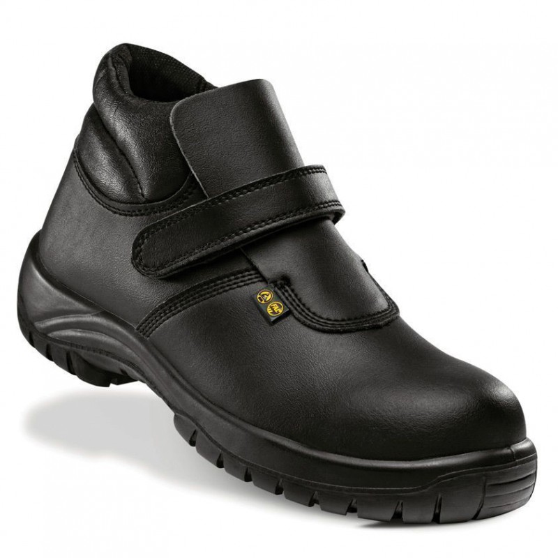 BOTA NEGRA CON PUNTERA PONIENTE...