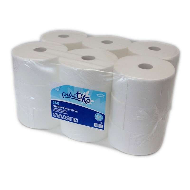 WITTE TOILETROLLEN 2 VELLEN 140 m.