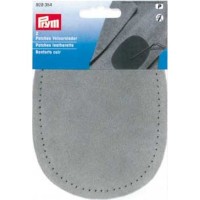 PATCH EN CUIR GRIS 2 pcs.