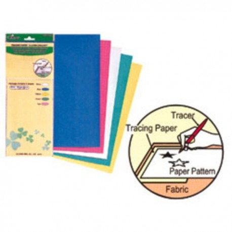 PAPER CALC 5 COLORS 30x25 mm