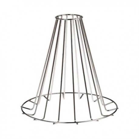 EXPOSITOR DE SALCHICHAS INOX 28 cm