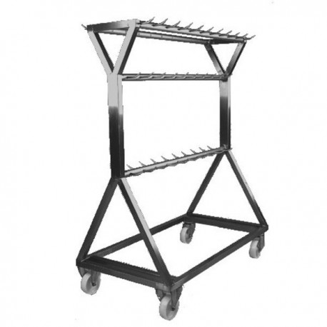 CHARIOT 5570 ABATS 174x140x77 cm 62...