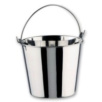 CUBO INOX CONICO  6 Lts 24 cm