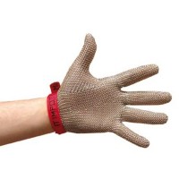 GUANTE MALLA CORREA TEXTIL T/3